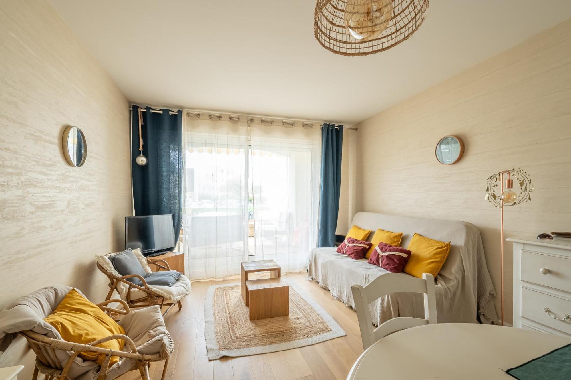 Agreable Appartement Et Terrasse A 2 Pas De La Mer 위머로우 외부 사진